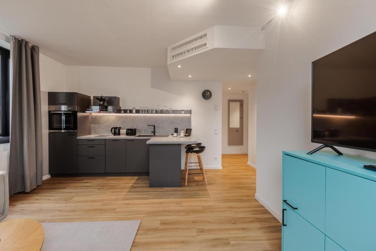 Glueck Auf Appartements Dueppelstrasse Oberhausen  Exterior foto