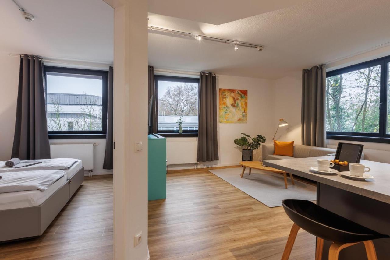 Glueck Auf Appartements Dueppelstrasse Oberhausen  Exterior foto