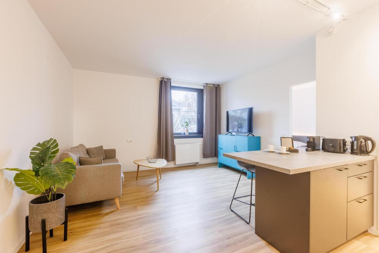 Glueck Auf Appartements Dueppelstrasse Oberhausen  Exterior foto