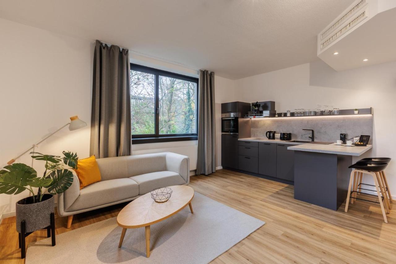 Glueck Auf Appartements Dueppelstrasse Oberhausen  Exterior foto