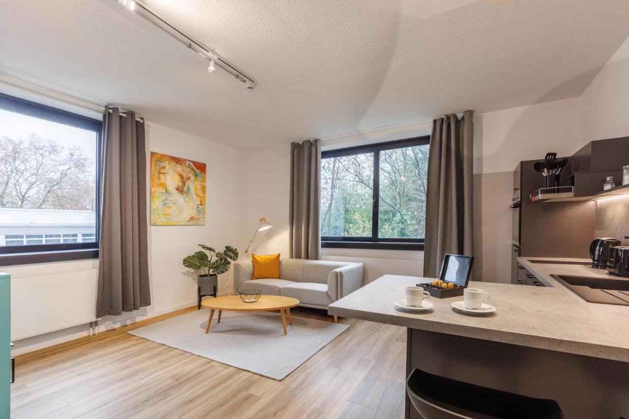 Glueck Auf Appartements Dueppelstrasse Oberhausen  Exterior foto