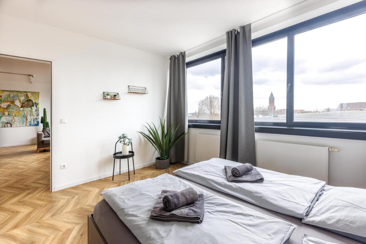 Glueck Auf Appartements Dueppelstrasse Oberhausen  Exterior foto